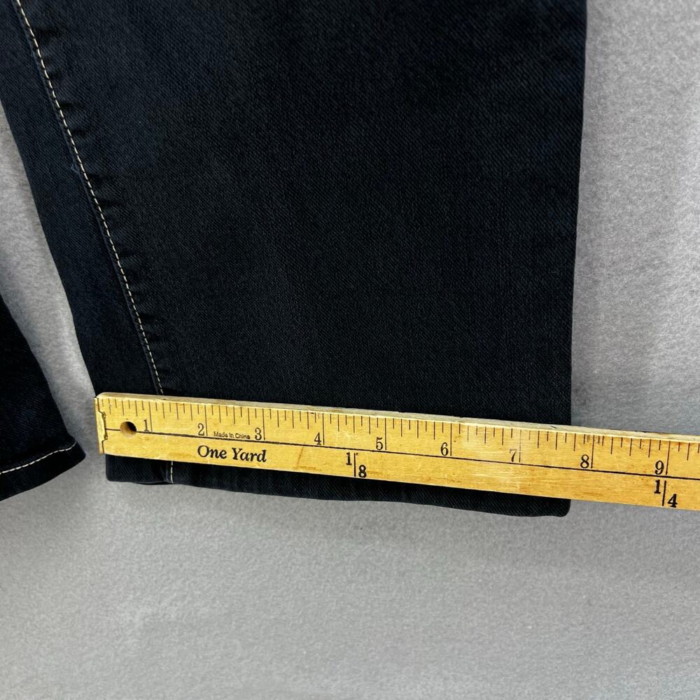 Sundance Jeans Women's Size 12 Dark Blue Straight Leg Vintage Preppy Normcore - Picture 11 of 12